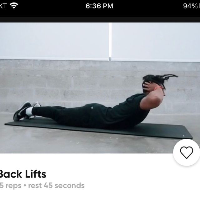 Back Lifts by Steve T. Exercise Howto Skimble