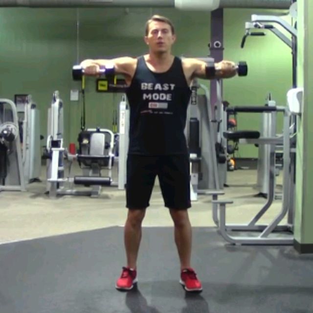 DB Upright External Rotation by Francisco Perez Ejercicio Cómo