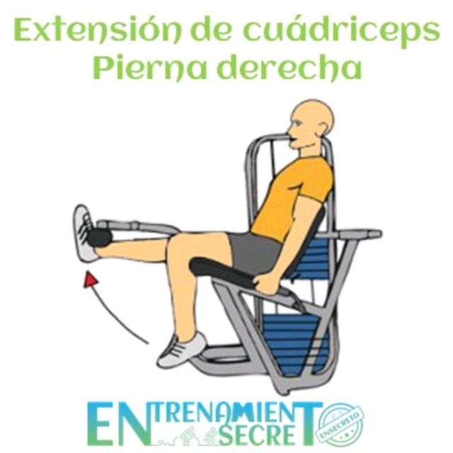 Extensión De Cuádriceps Con Pierna Derecha by Jose Carlos M
