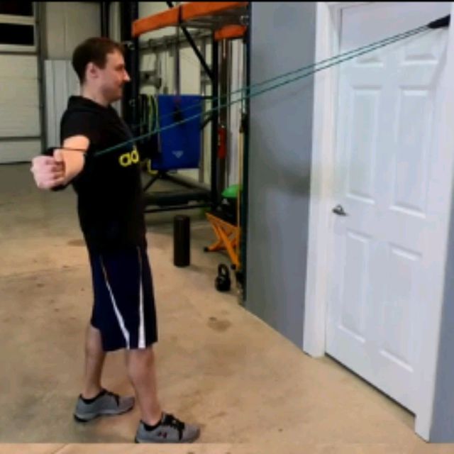 Band Rear Delt Fly by Francisco Perez Ejercicio Cómo hacerlo Skimble