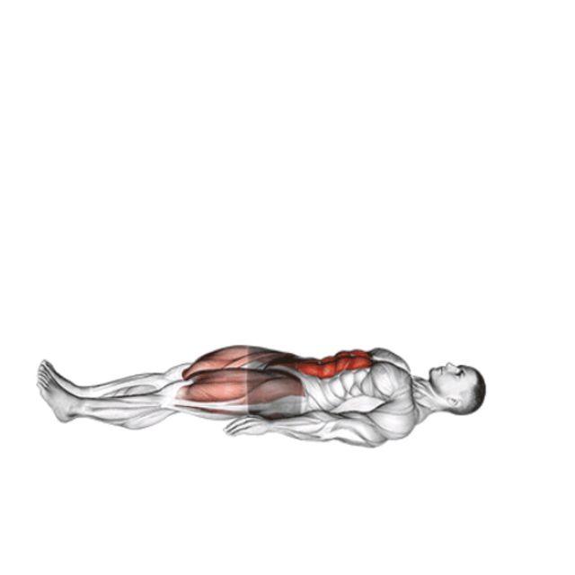 Lying Leg Raises Exercise Howto Workout Trainer by Skimble