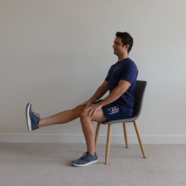Seated Knee Extension (R) by Ömer Köseoğlu Exercise Howto Skimble