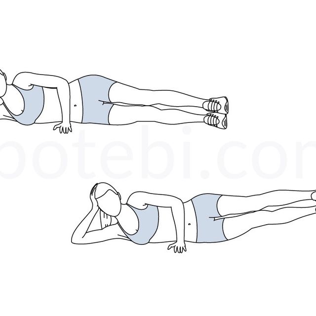 Oblique Side Leg Raise by Sonya G. Exercise Howto Skimble