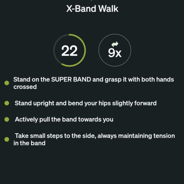 Xband Walk by Rajeswari D. Exercise Howto Skimble