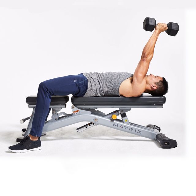 Dumbbell JM Press (L) by Ömer Köseoğlu Exercise Howto Skimble