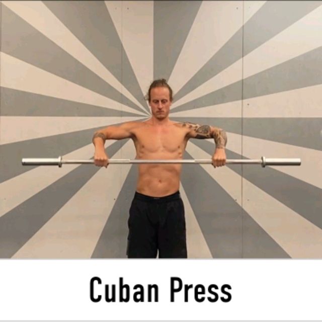 Cuban Press by Alex 🌊. Exercise Howto Skimble