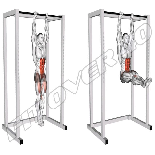 Hanging Straight Leg Raise by Ftf40 Jan Exercise Howto Skimble