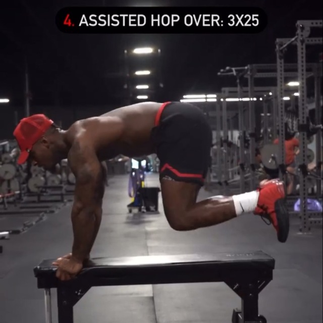 Bench Hop overs by Deanna B. Exercise Howto Skimble