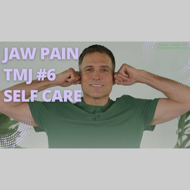 Jaw Pain Help 6 Acupressure TMJ Self Care Facial Pain Free Yoga