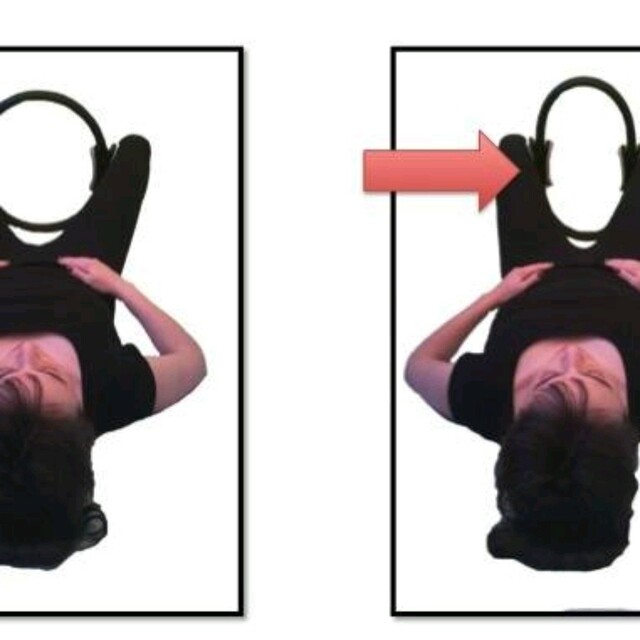 Thigh squeeze with ball by M. Exercise Howto Skimble