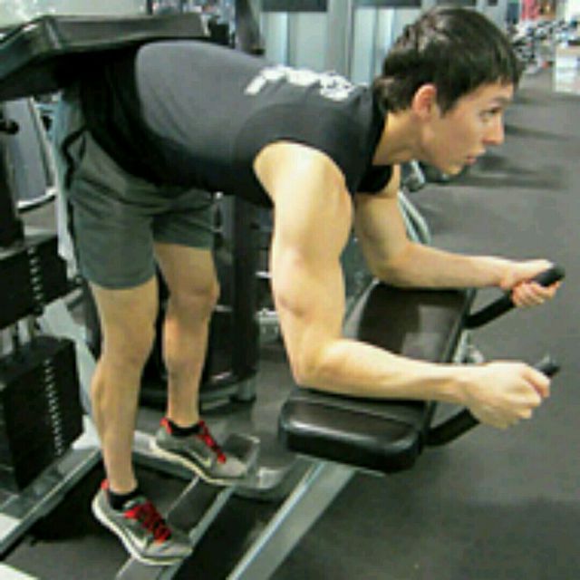 Donkey Calf Raise Exercise Howto Workout Trainer by