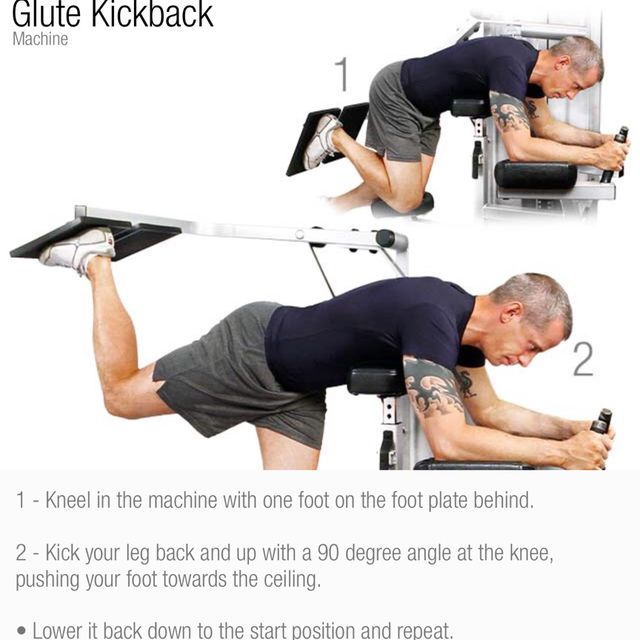 Glute Kickback by Marie S. Exercise Howto Skimble