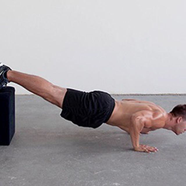 Decline PushUps Exercise Howto Workout Trainer by Skimble