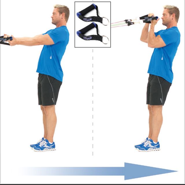 Resistance Band Bicep Workout Top Intense Workout by Joshua B. Skimble