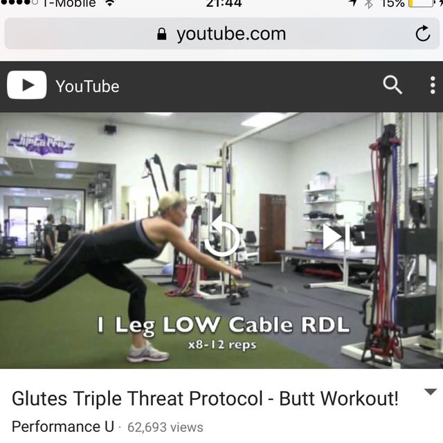 Glute Triple Threat Protocol Exercise Howto Workout Trainer by Skimble