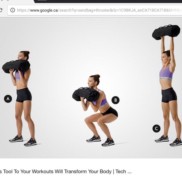 sandbag clean crossfit > OFF55