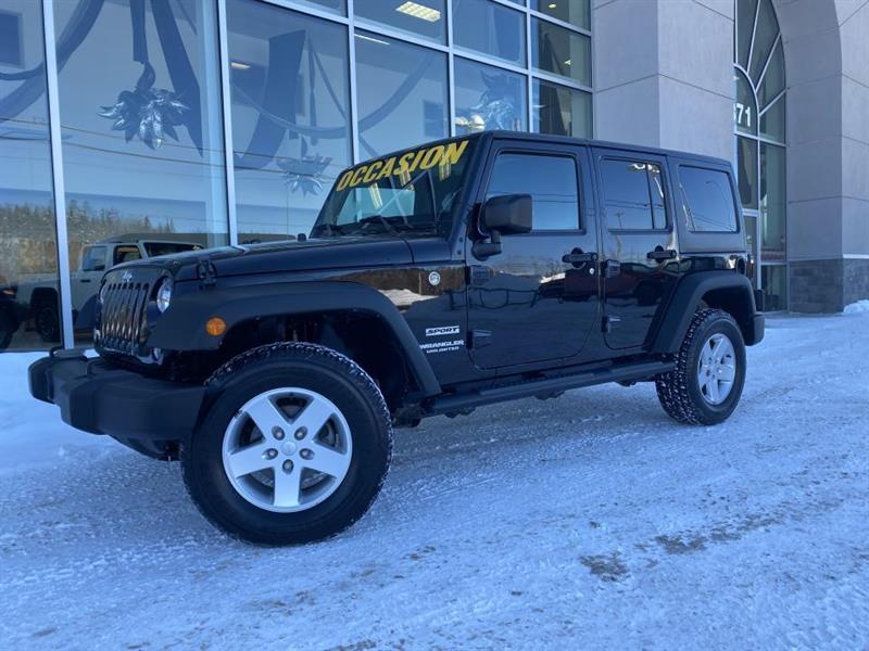 Véhicule Jeep Wrangler 2016 Usagé à vendre à SainteAgathedesMonts, Québec 13418872 Auto123