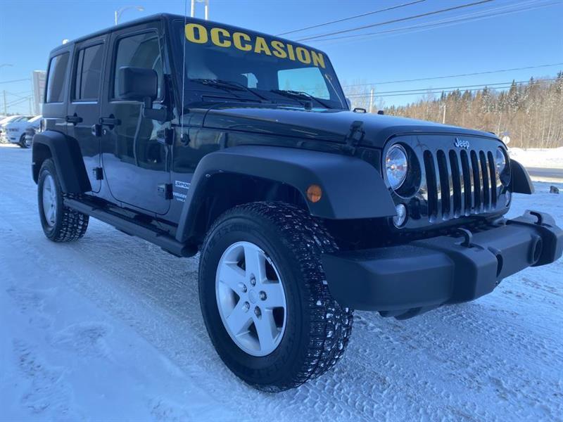 Véhicule Jeep Wrangler 2016 Usagé à vendre à SainteAgathedesMonts, Québec 13418872 Auto123