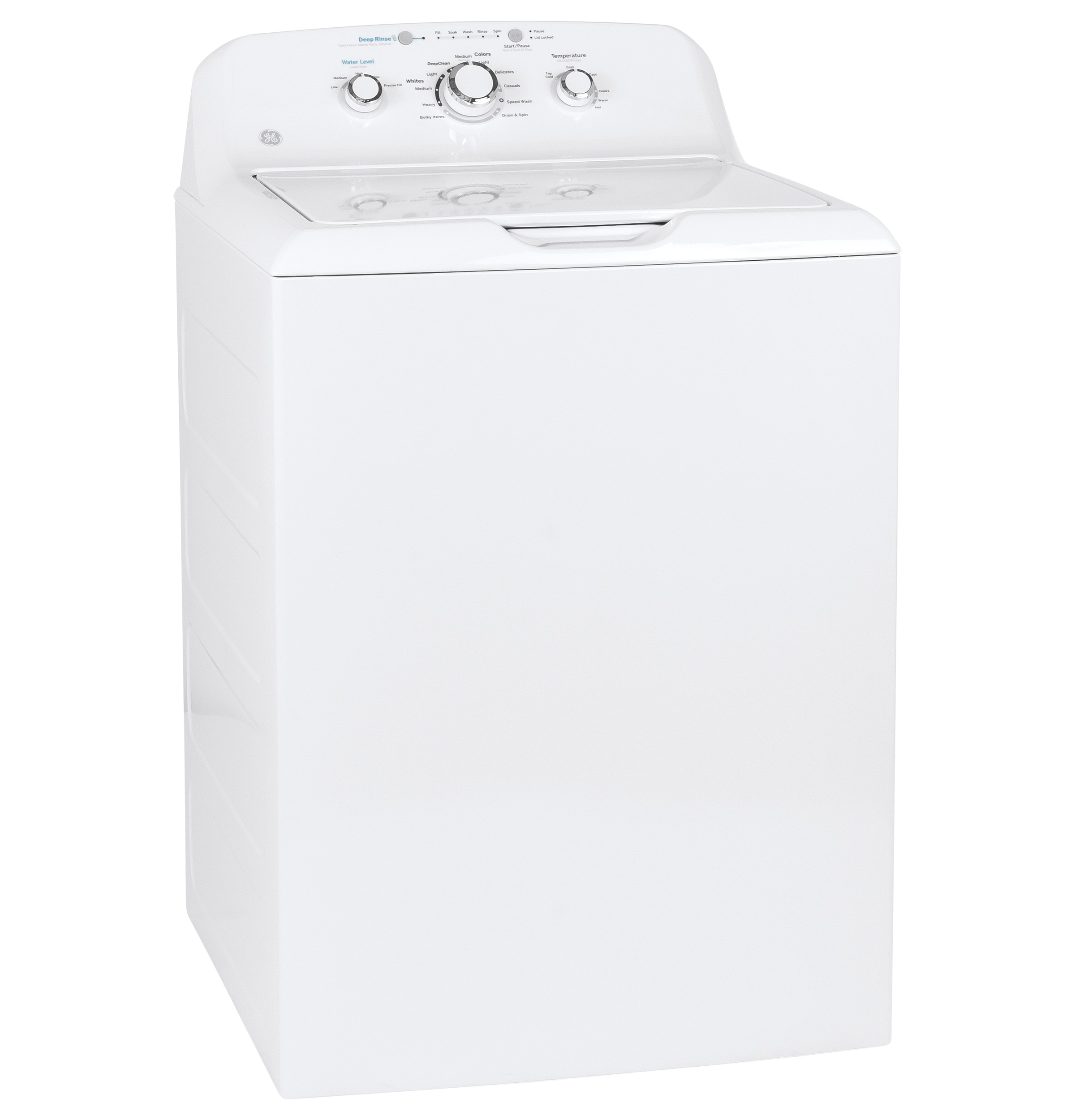 GE GTW335ASNWW GE® 4.2 cu. ft. Capacity Washer with Stainless Steel