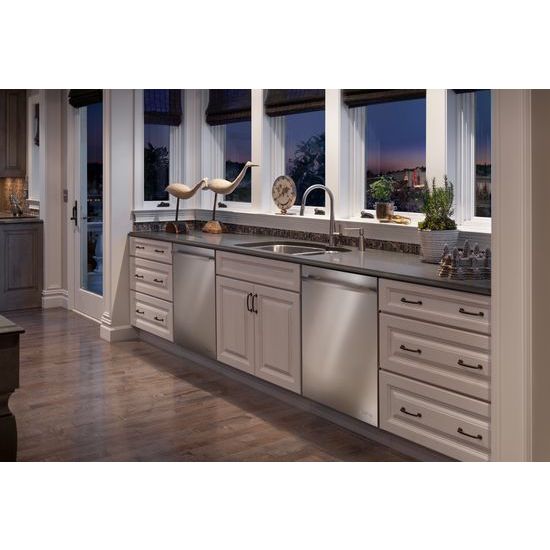 JennAir JDTSS244GS EuroStyle 24"TriFecta™ Dishwasher, 38 dBA