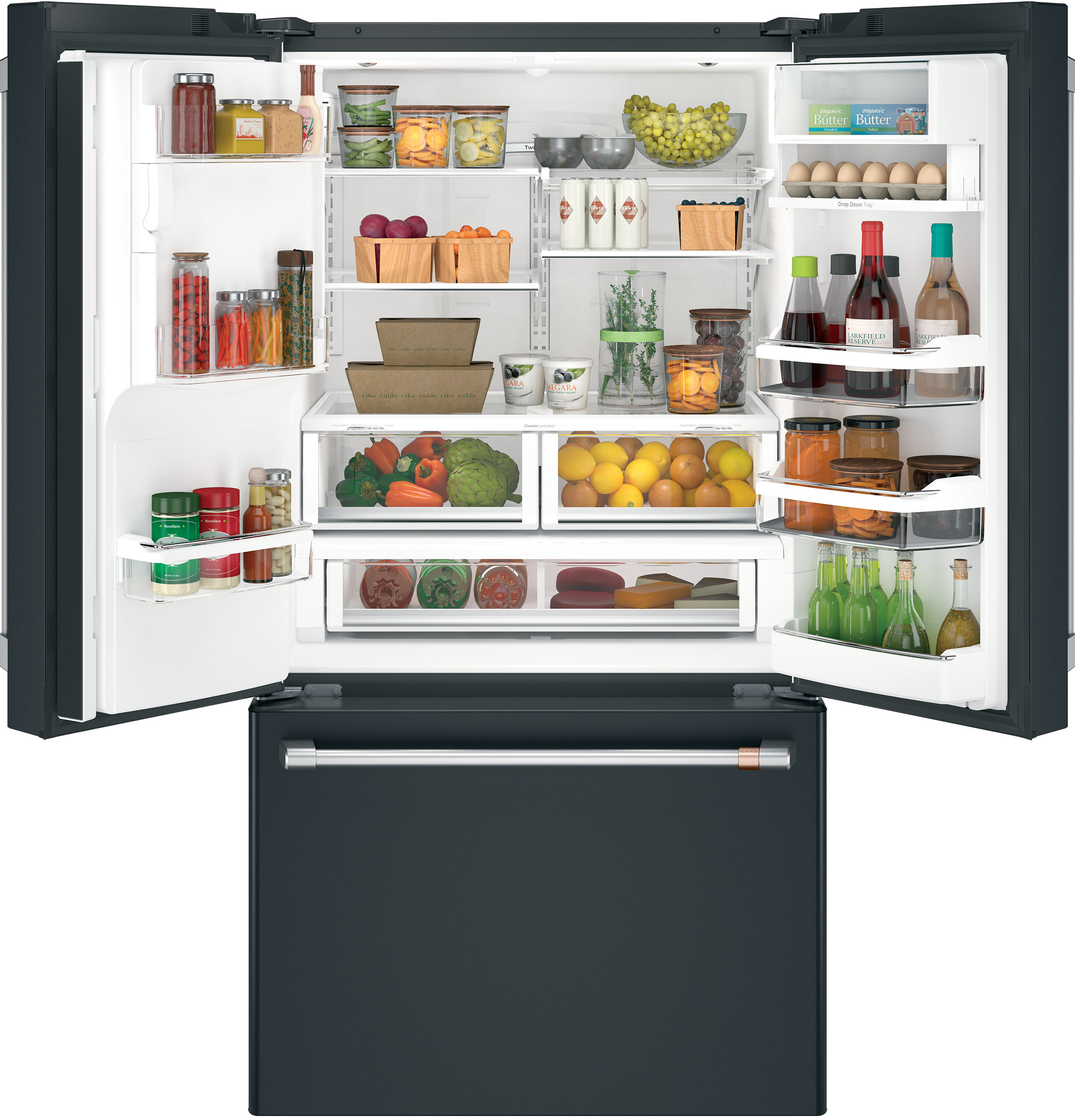 Cafe CFE28TP3MD1 Café™ ENERGY STAR® 27.7 Cu. Ft. Smart FrenchDoor Refrigerator with Hot