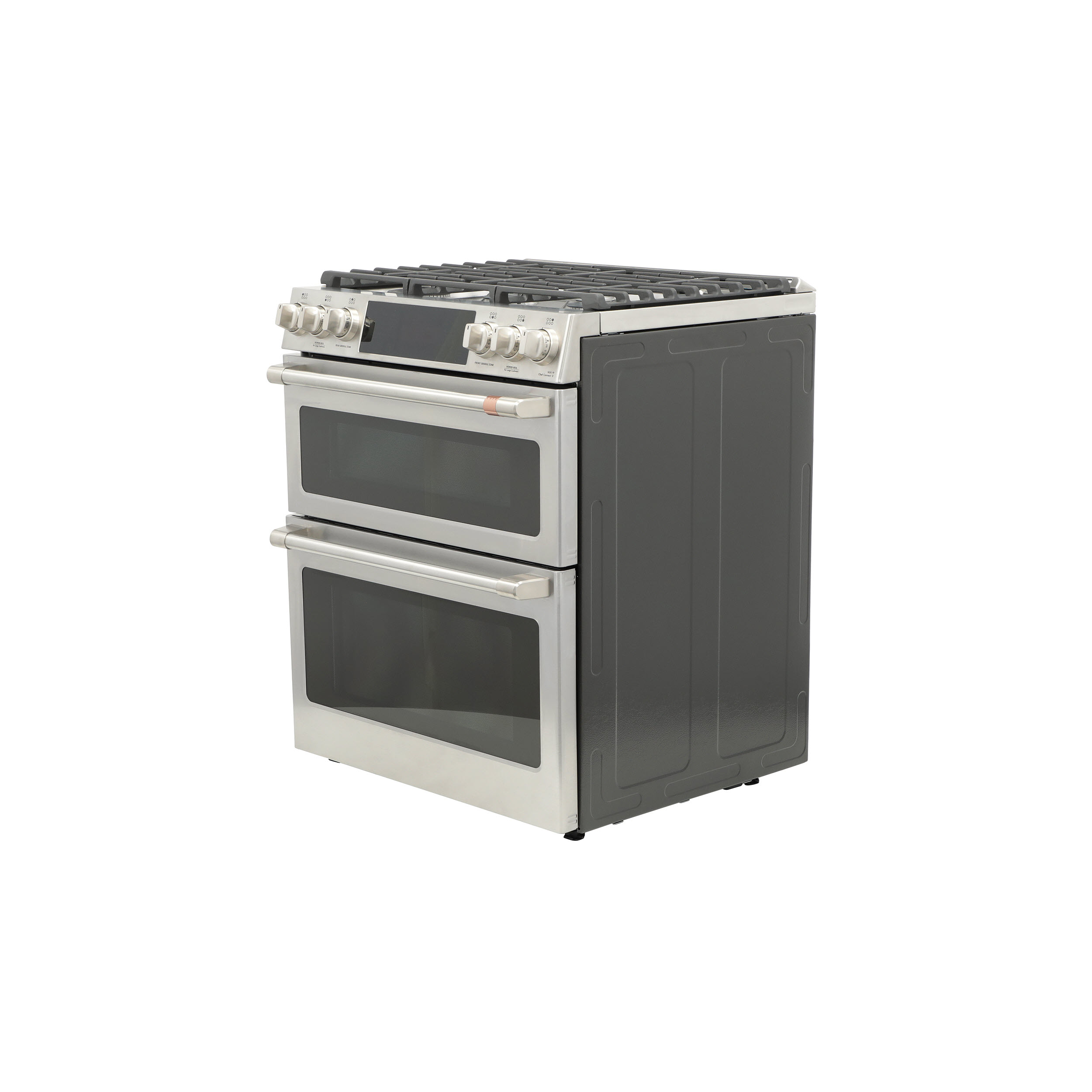 Cafe C2S950P2MS1 Café™ 30" Smart SlideIn, FrontControl, DualFuel, DoubleOven Range with