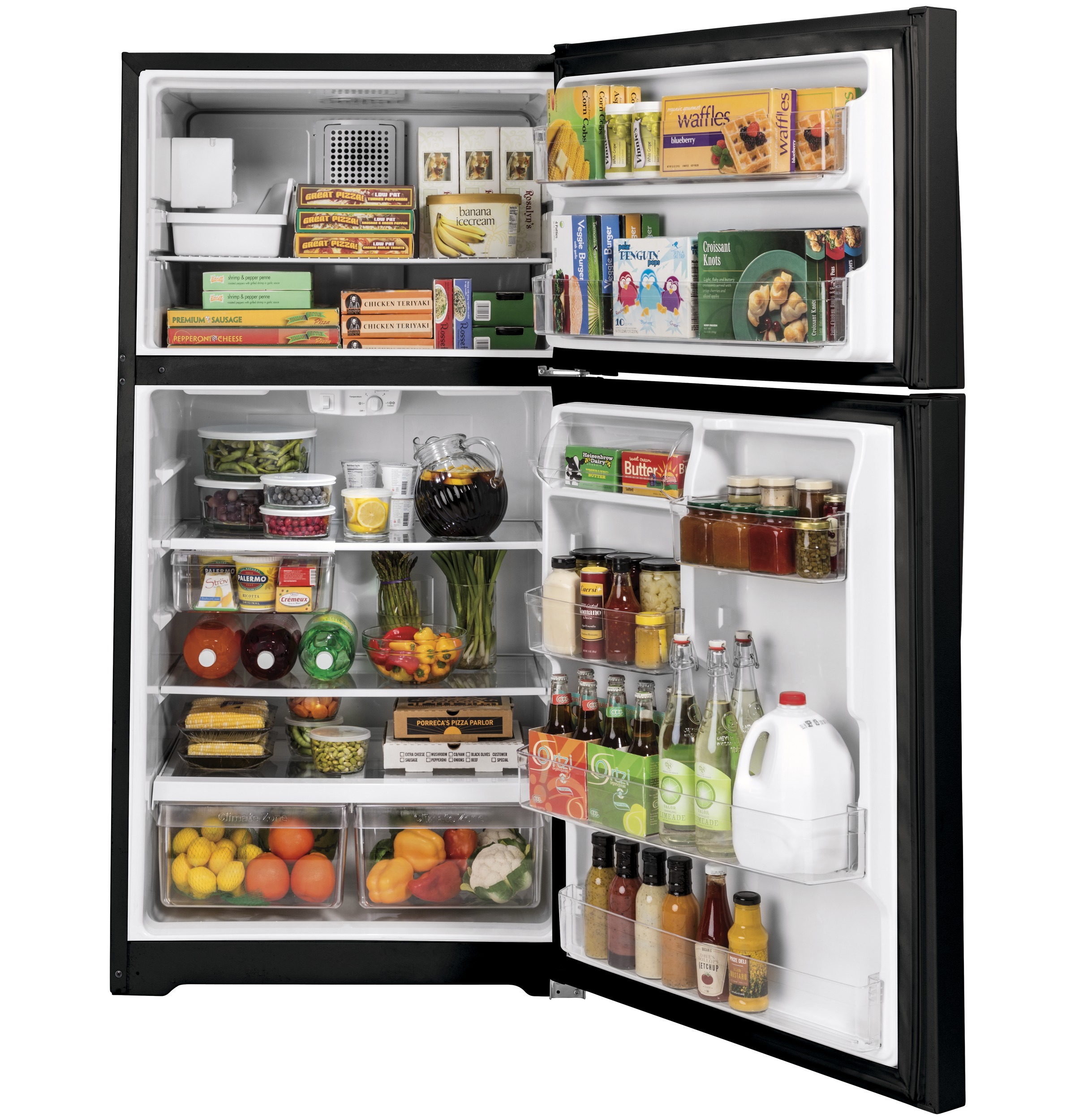 GE GIE22JTNRBB GE® ENERGY STAR® 21.9 Cu. Ft. TopFreezer