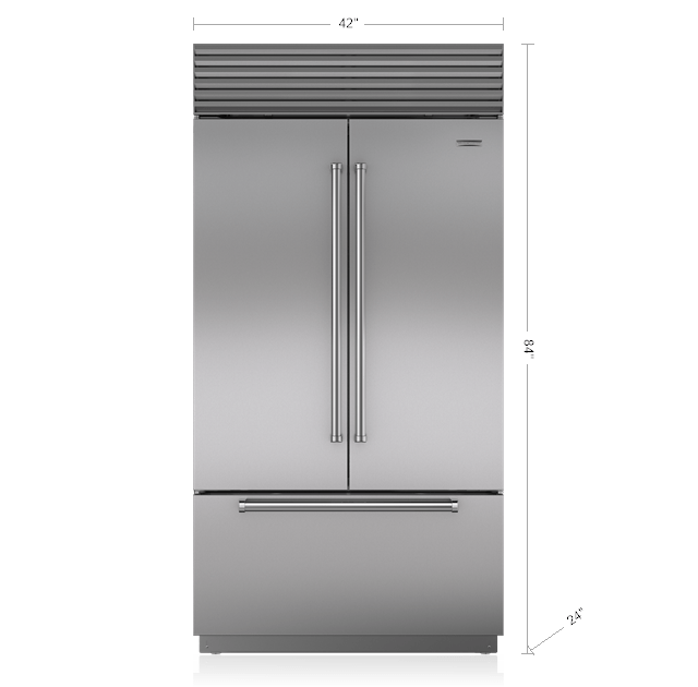 SubZero BI42UFD/S/TH Legacy Model 42" Classic French Door