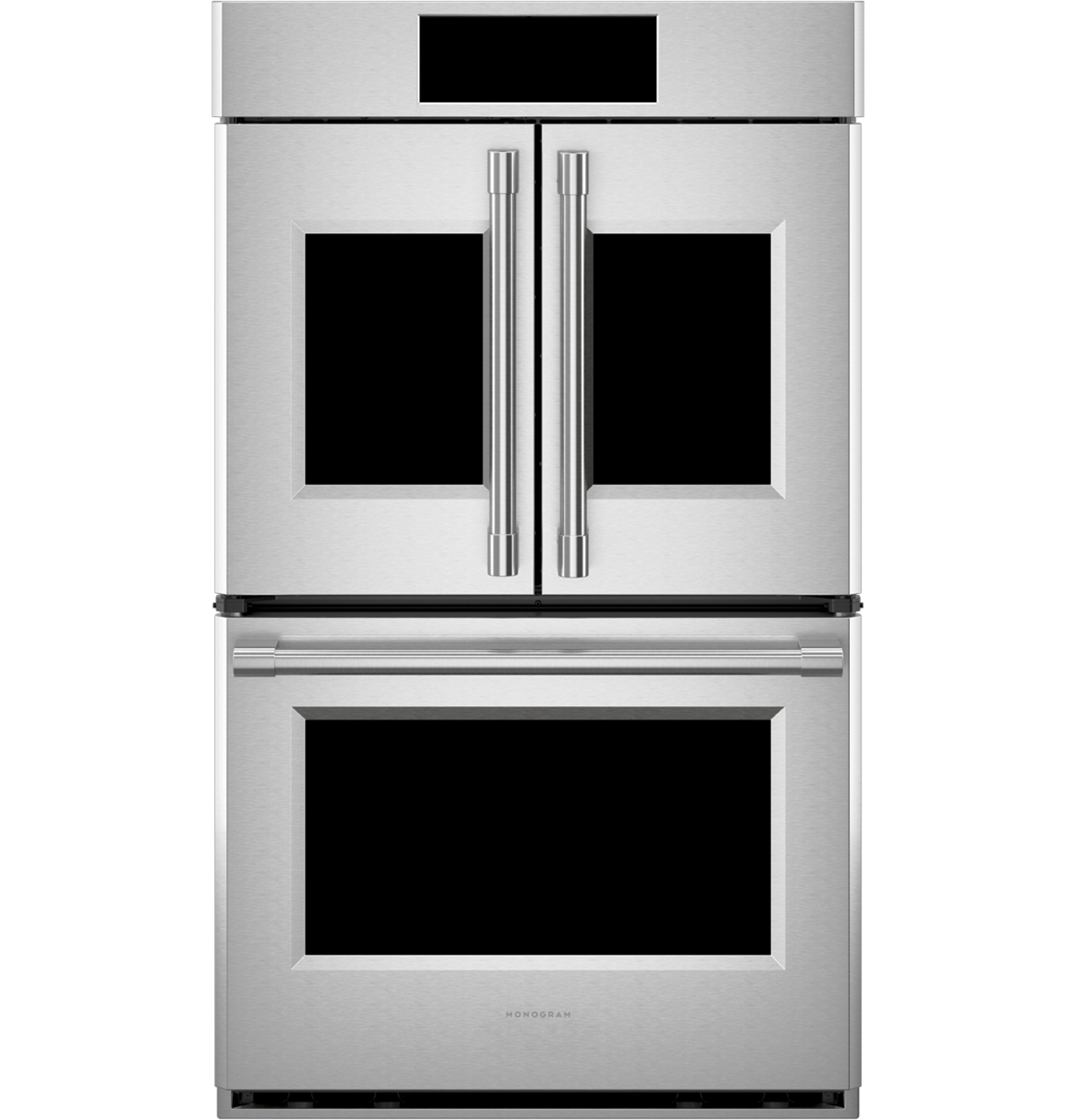 Monogram ZTDX1FPSNSS Monogram 30" FrenchDoor Electric Convection Double Wall Oven Statement