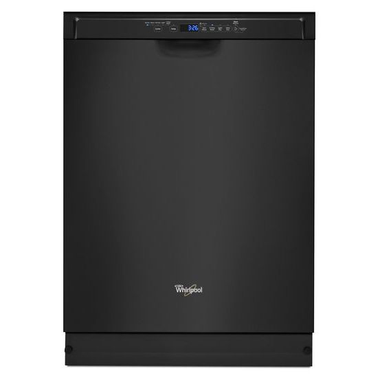 Whirlpool WDF560SAFB Stainless steel dishwasher with 1Hour Wash