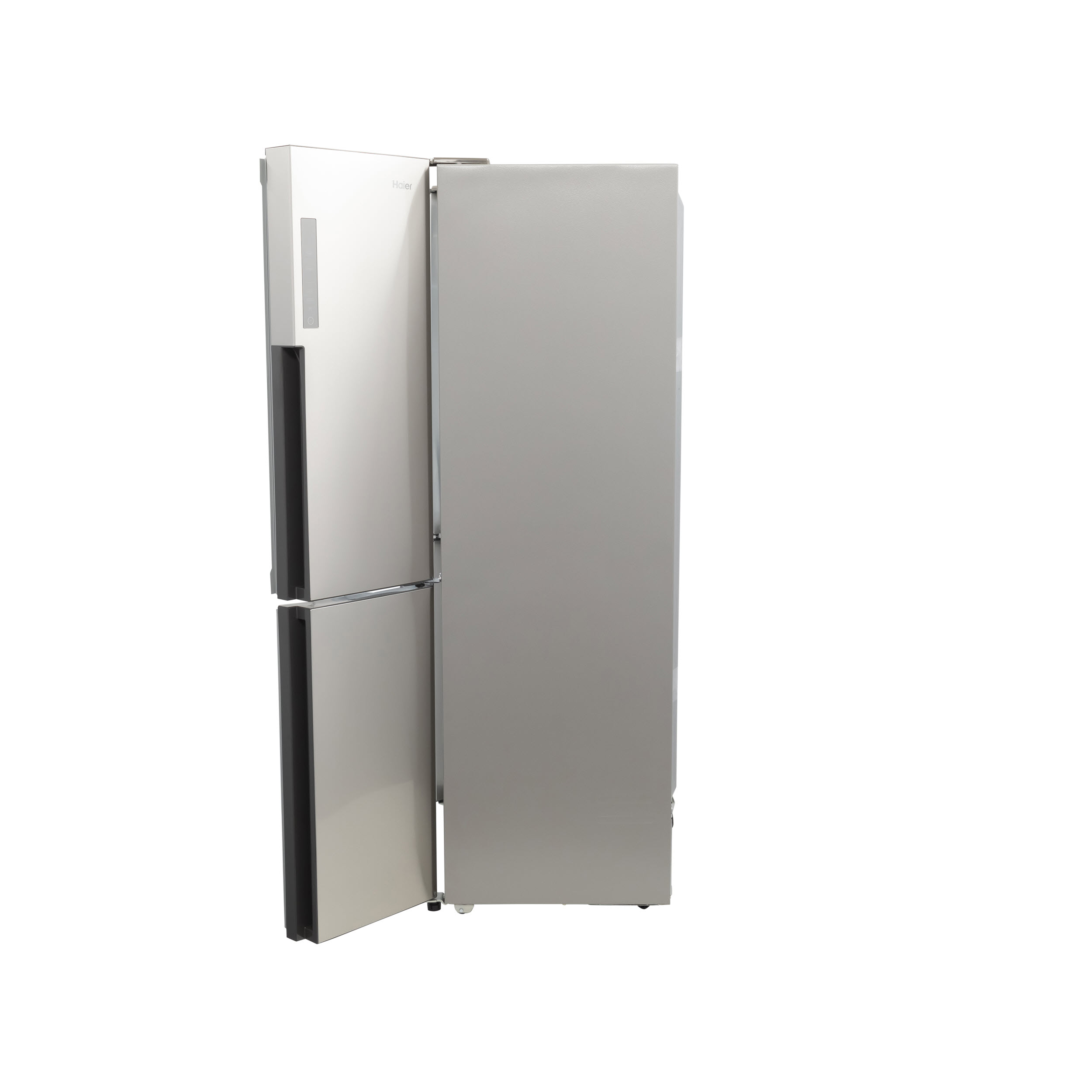 Haier HRQ16N3BGS 16.4 Cu. Ft. Quad Door RefrigeratorHRQ16N3BGS Appliance Alley