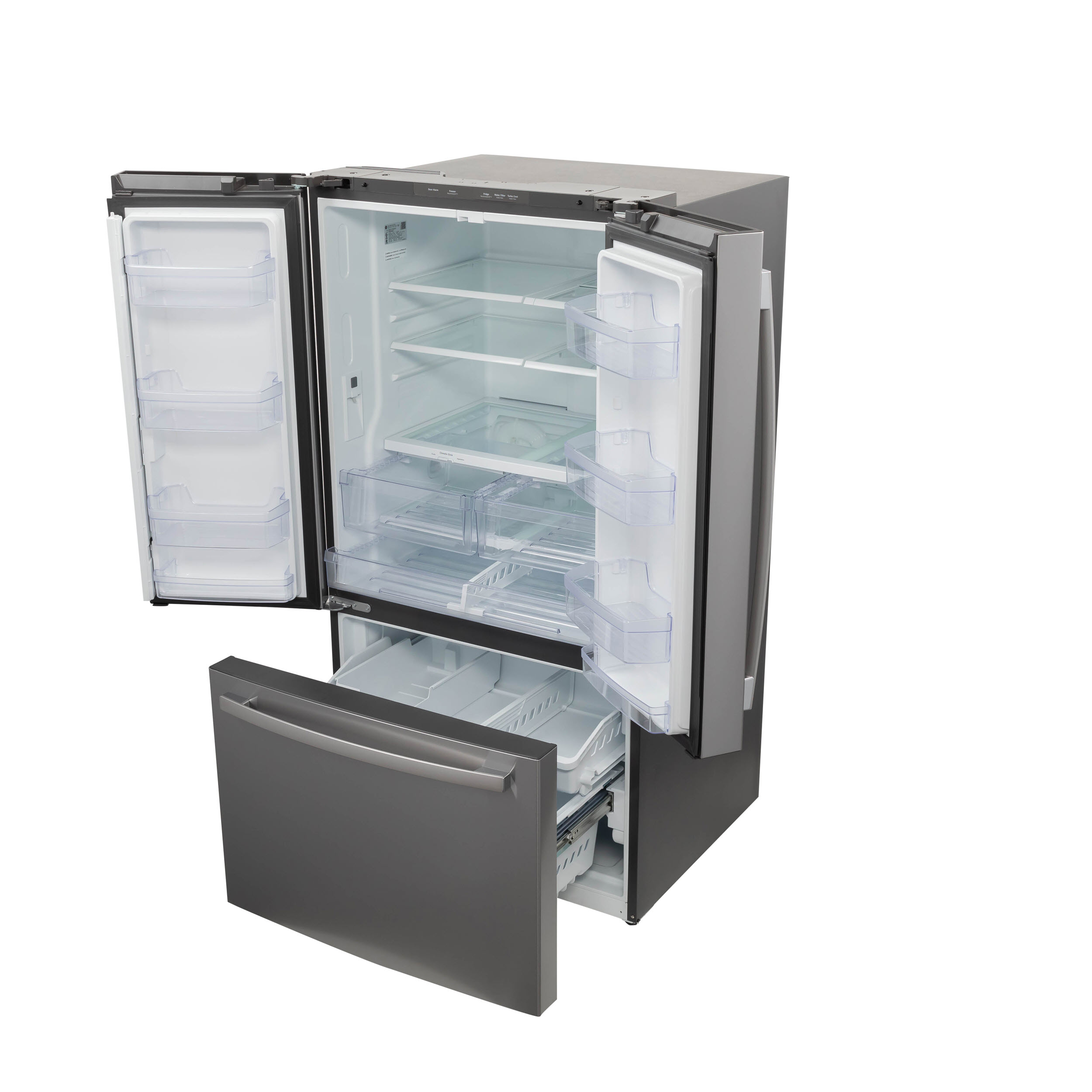 GE GNE27JYMFS GE® ENERGY STAR® 27.0 Cu. Ft. Fingerprint Resistant