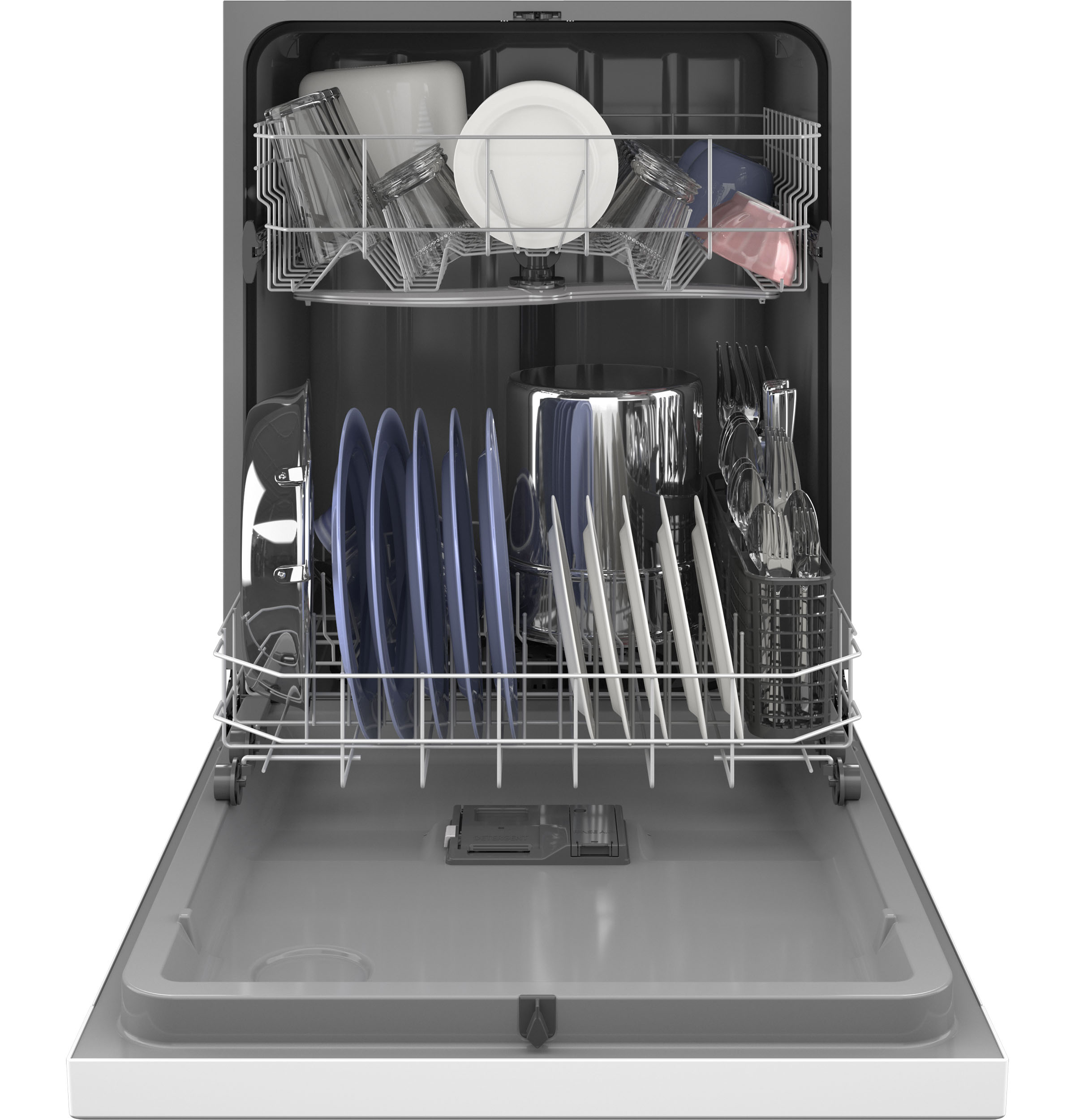 GE GDF510PGRWW GE® Dishwasher with Front ControlsGDF510PGRWW