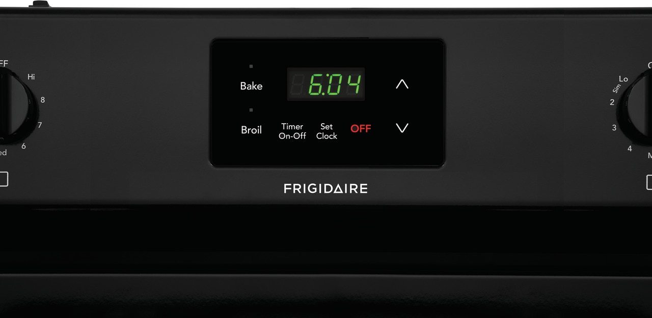 Frigidaire FCRC3012AB 30" Electric RangeFCRC3012AB Audio Video