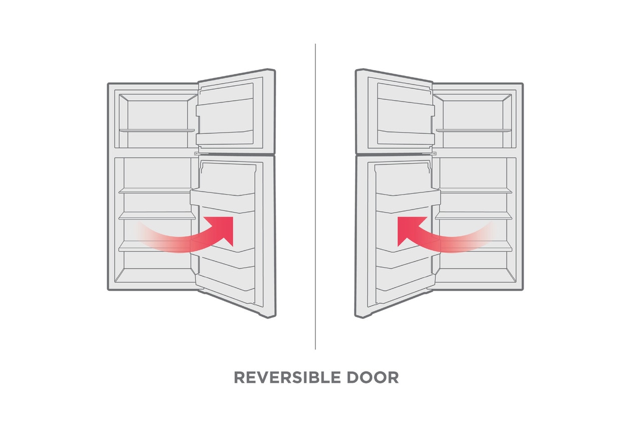 Frigidaire FFTR1814TW 18 Cu. Ft. Top Freezer Refrigerator