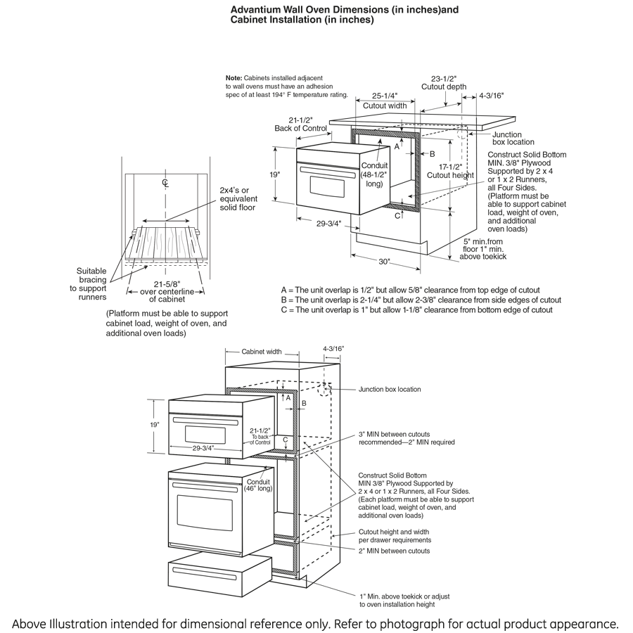 GE Profile PSB9120BLTS GE Profile™ 30 in. Single Wall Oven with