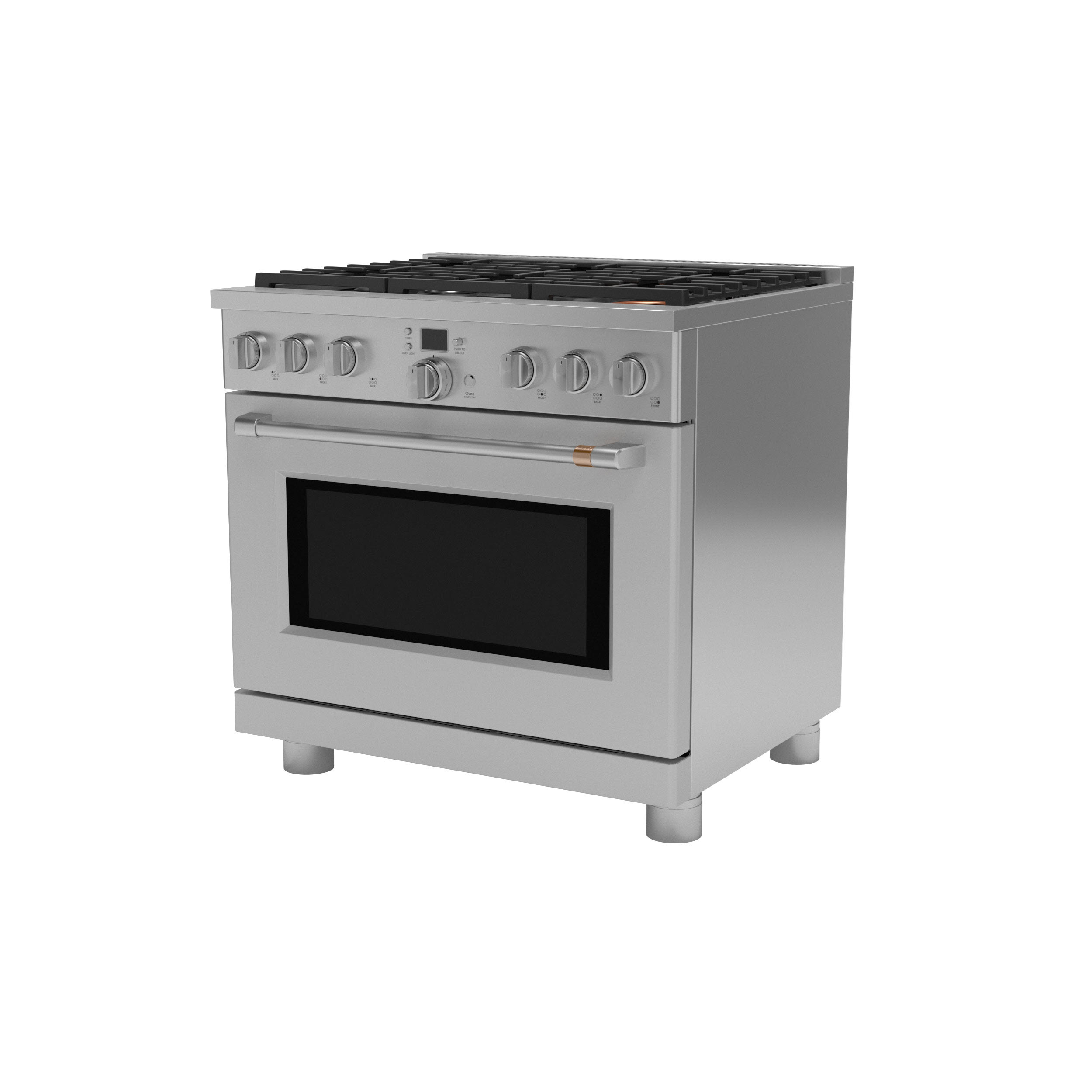 Cafe C2Y366P2TS1 Café™ 36" Smart DualFuel CommercialStyle Range