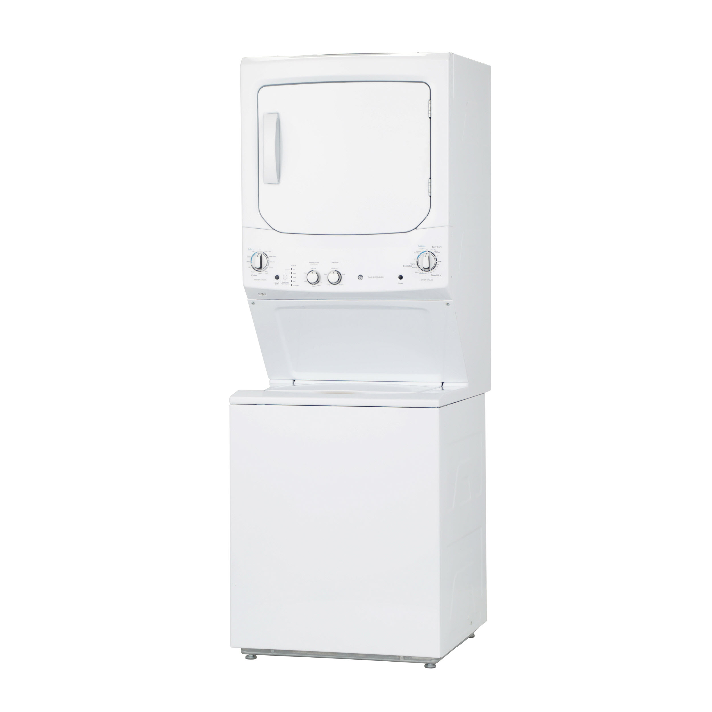 GE GUD27ESSMWW GE Unitized Spacemaker® 3.8 cu. ft. Capacity Washer with Stainless Steel