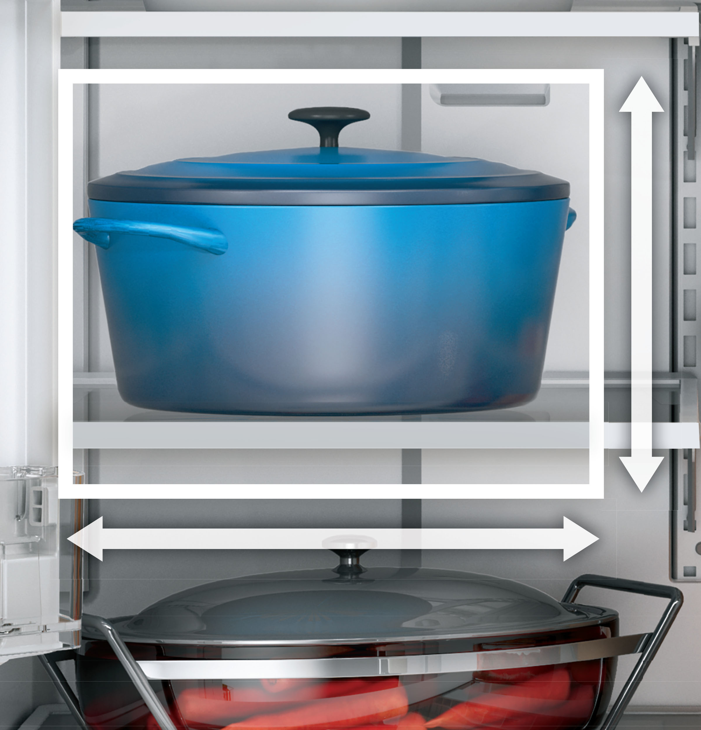 GE GYE22GYNFS GE® ENERGY STAR® 22.1 Cu. Ft. CounterDepth