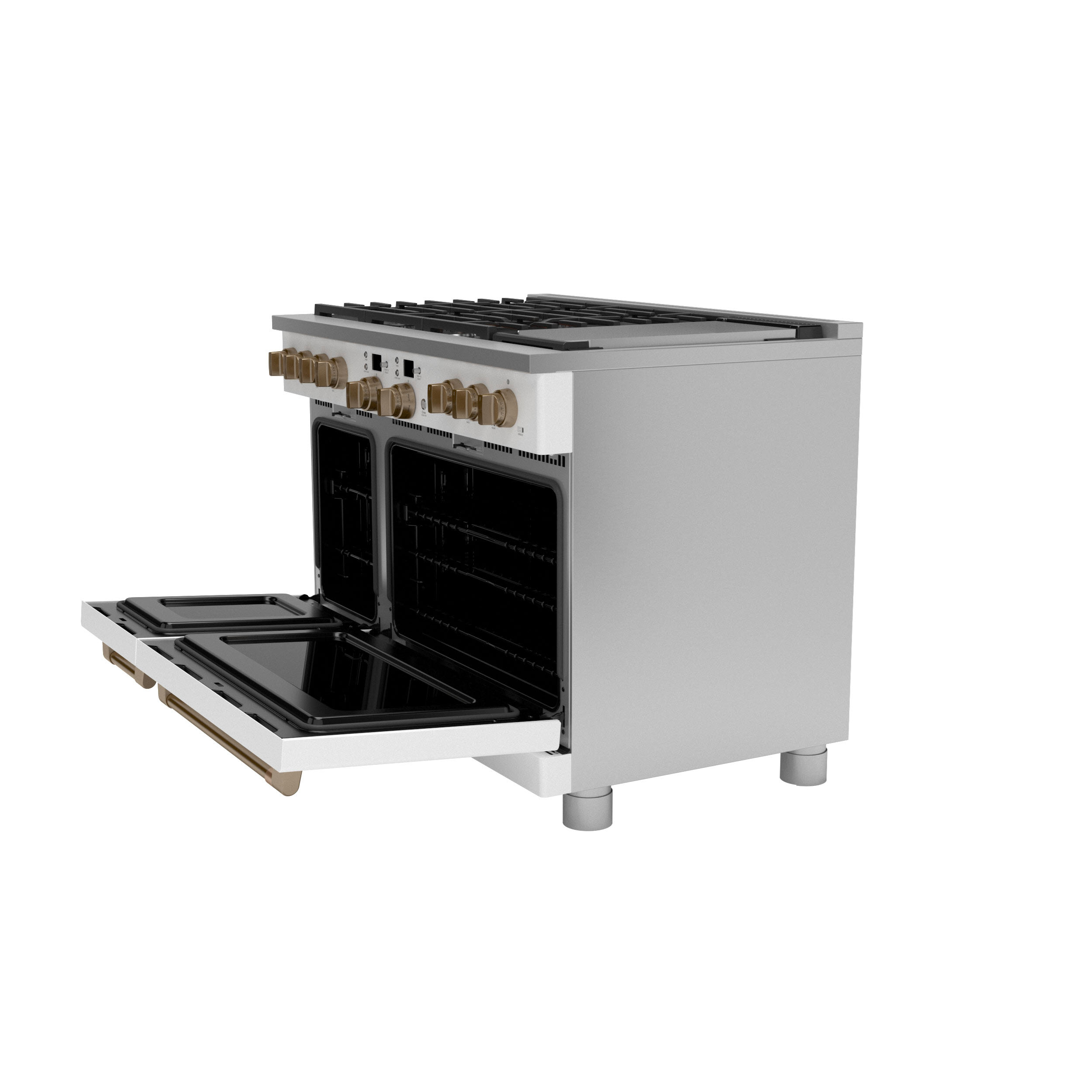 Cafe C2Y486P4TW2 Café™ 48" Smart DualFuel CommercialStyle Range