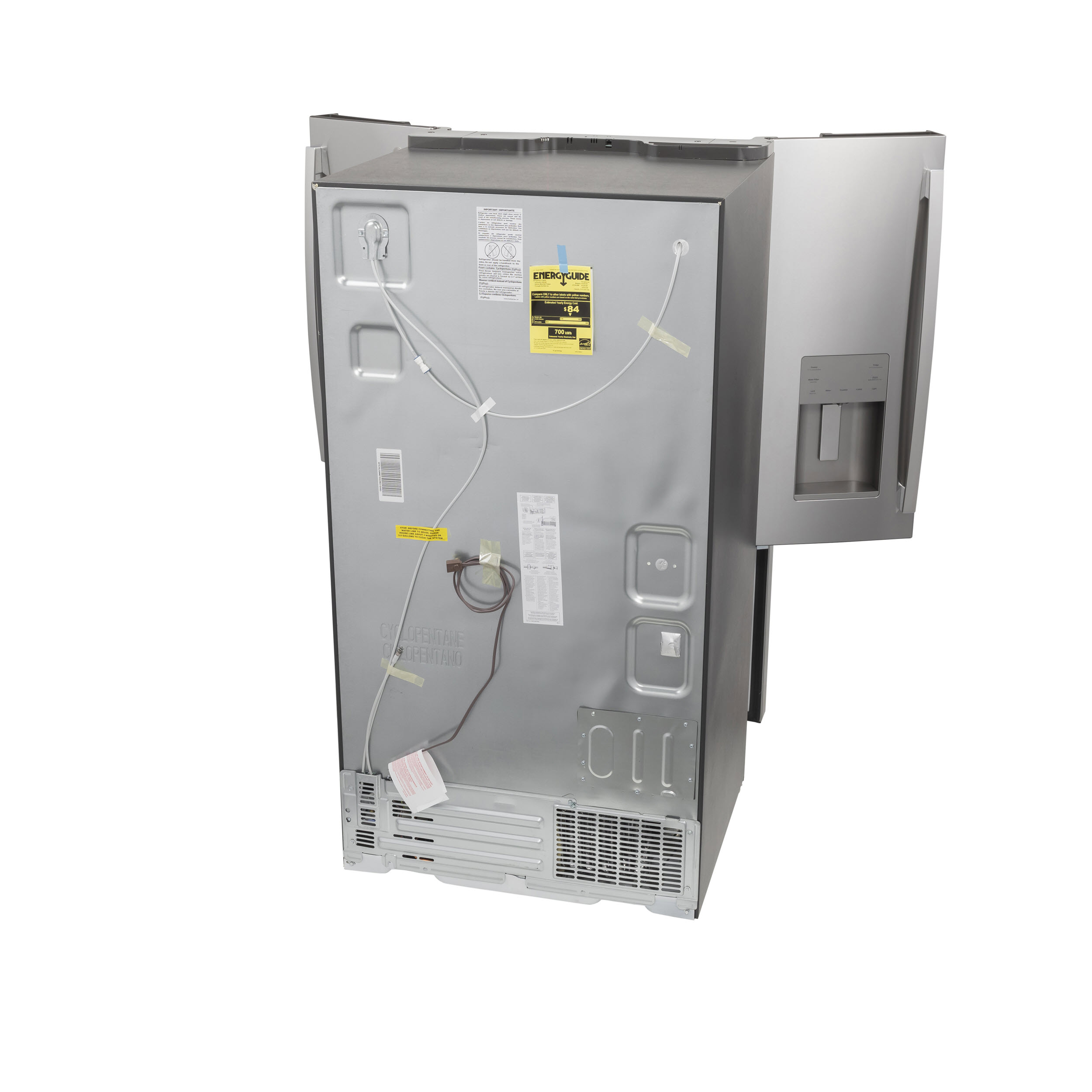 GE GFE26JYMFS GE® ENERGY STAR® 25.7 Cu. Ft. Fingerprint Resistant