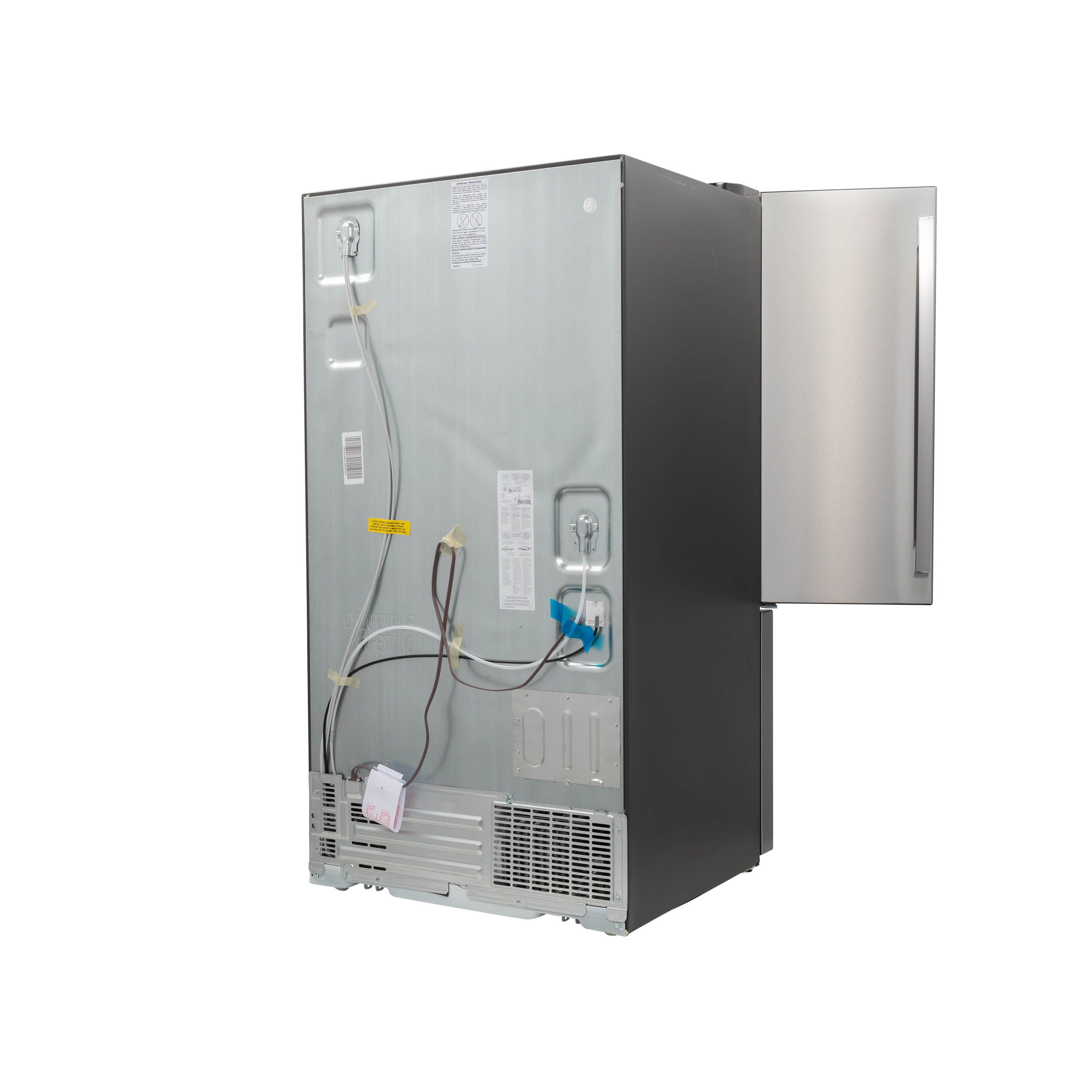 GE GNE27JYMFS GE® ENERGY STAR® 27.0 Cu. Ft. Fingerprint Resistant FrenchDoor Refrigerator