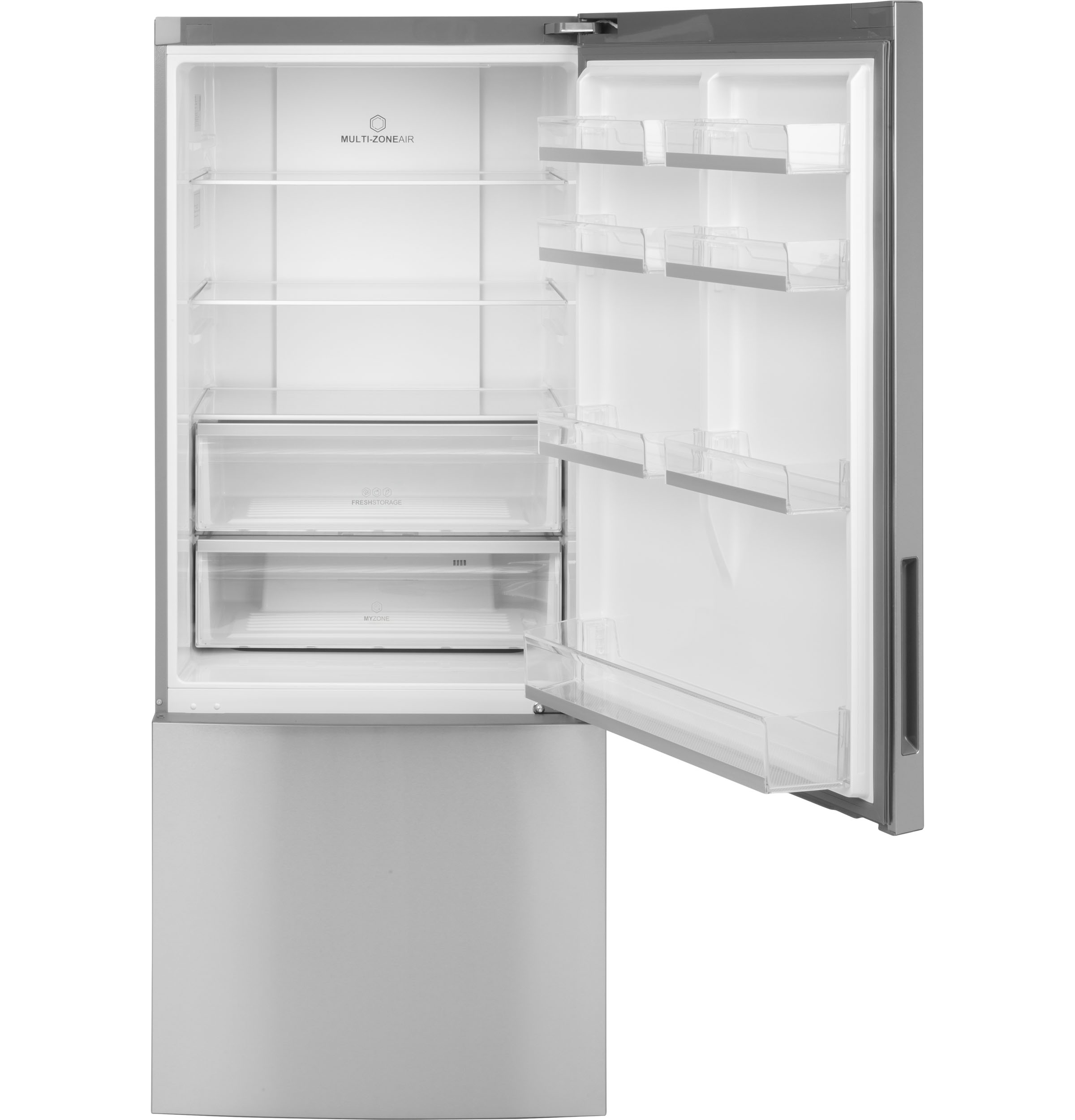 Haier - HRB15N3BGS - Haier ENERGY STAR® 15 Cu. Ft. Bottom Freezer