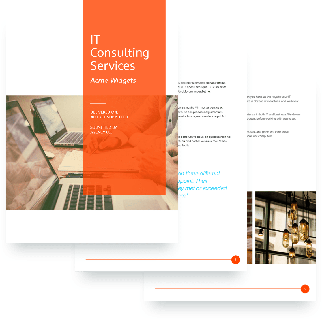 IT Services Proposal Template Free Sample