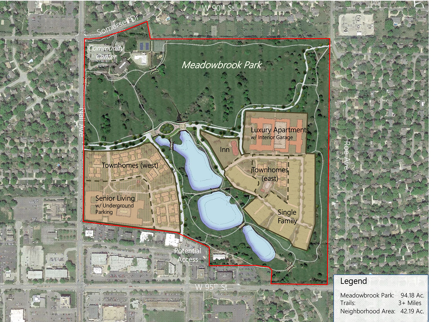 It's official VanTrust, Johnson County and Prairie Village working to turn Meadowbrook into 88