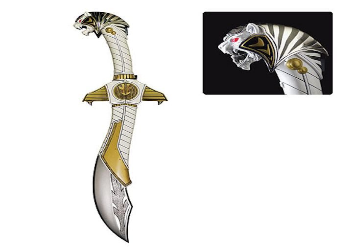 Channel Your Inner White Ranger With A Saba Sword Replica RAGE Works