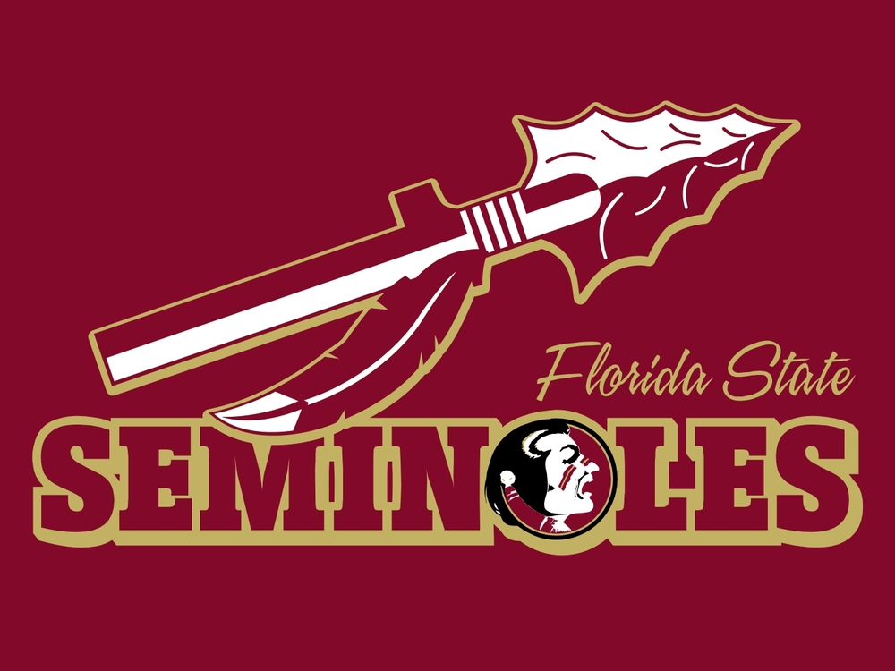 Chief with the spear like the Seminoles, FSU Respect It