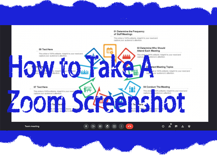 How to Take a Zoom Screenshot While Zoom Meeting is on?