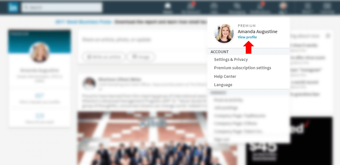 Vanity Url Linkedin the bathroom start