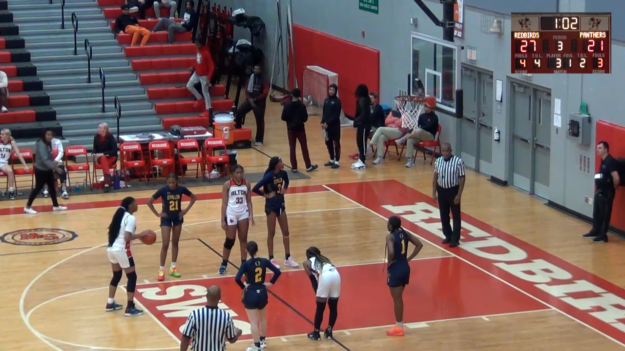 O'Fallon at Alton Girls Basketball 12822